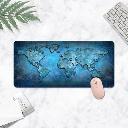 Fashion Map Office Computer Rubber Cloth Cool  Mouse Pad
