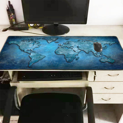 Fashion Map Office Computer Rubber Cloth Cool  Mouse Pad